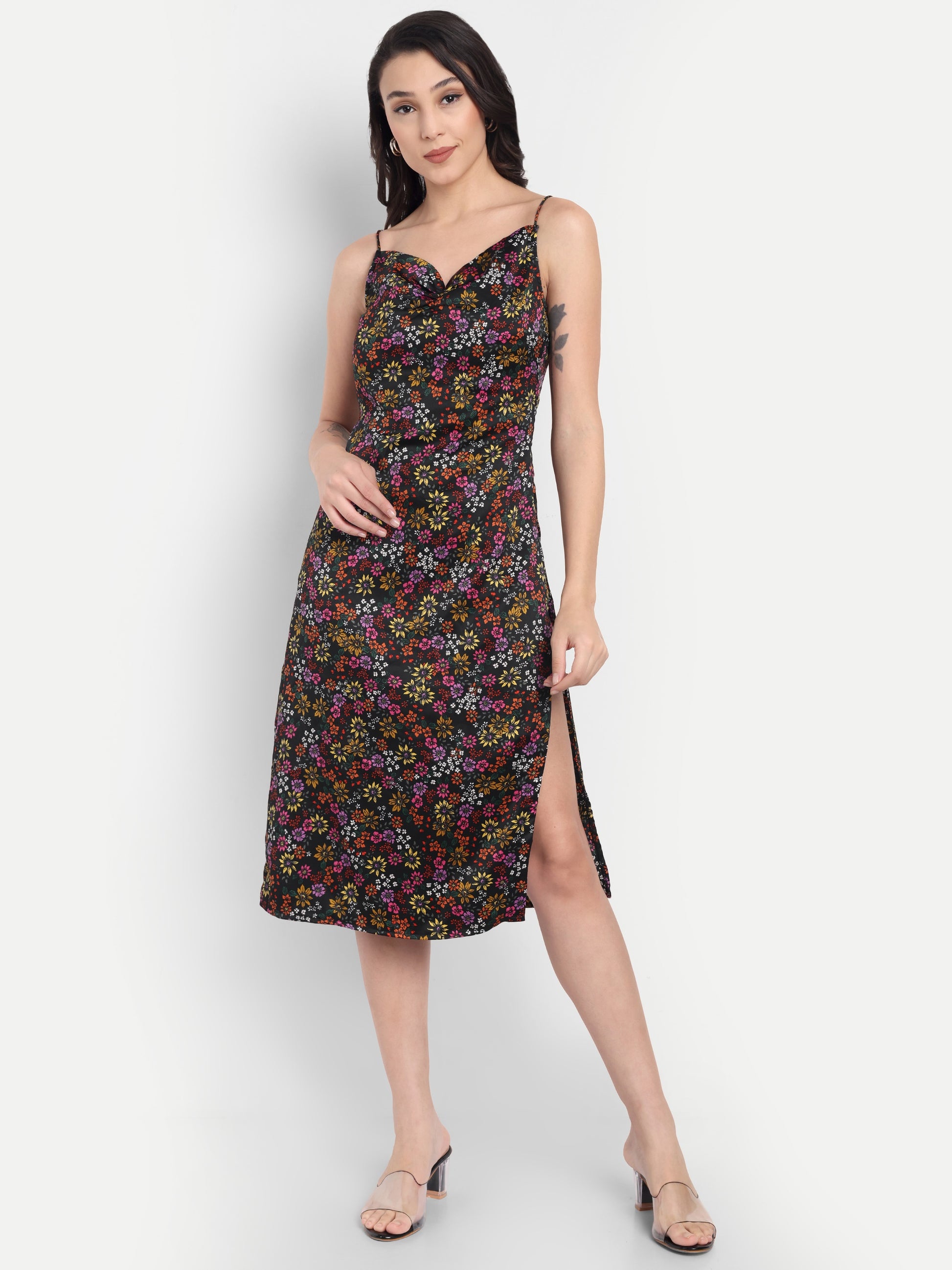 Women's Sleeted Dress | Long Sleeveless |