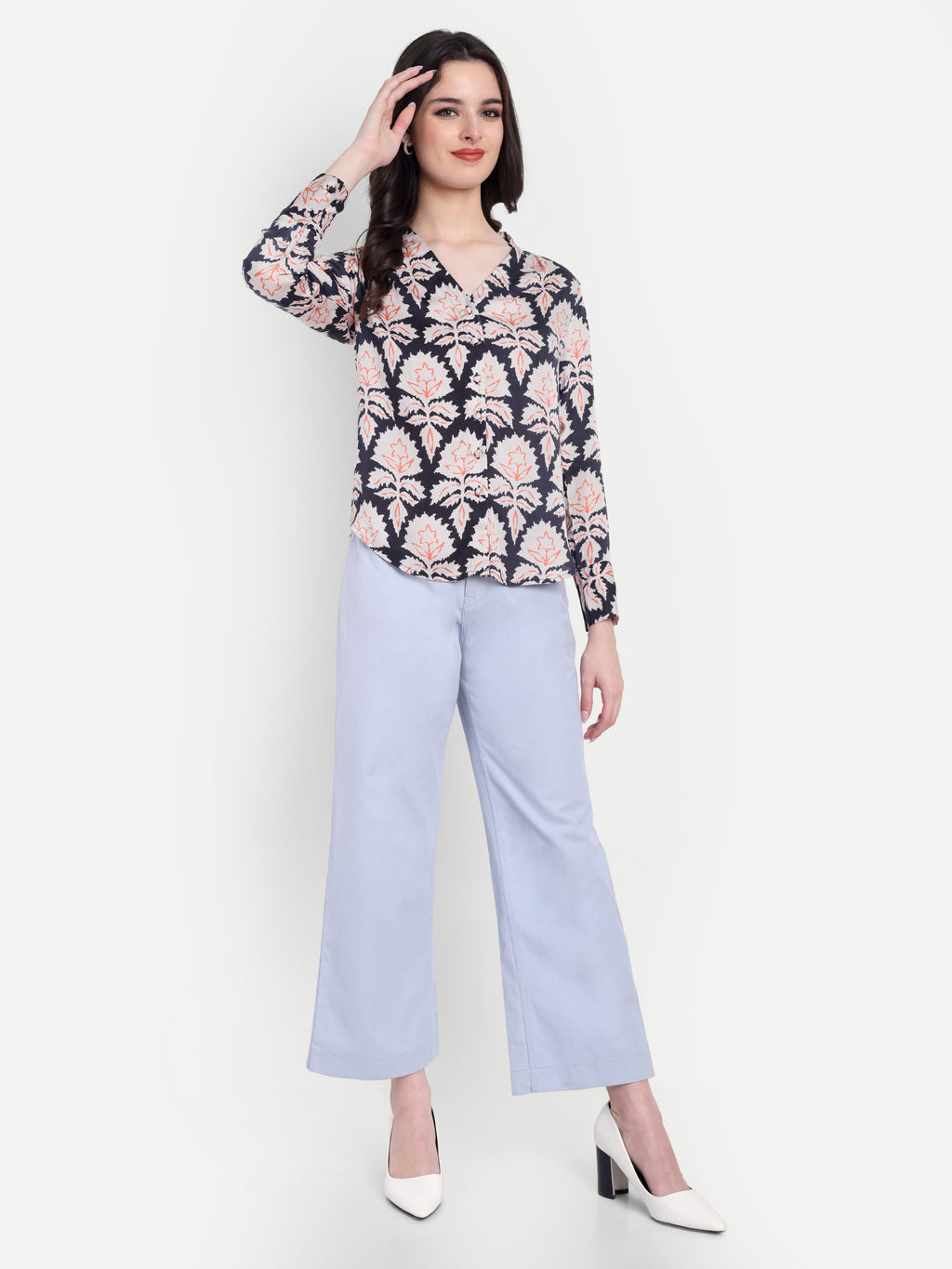 Women's Top  – |100% Pure Cotton | Lightweight Relaxed Fit Stylish Casual for Women