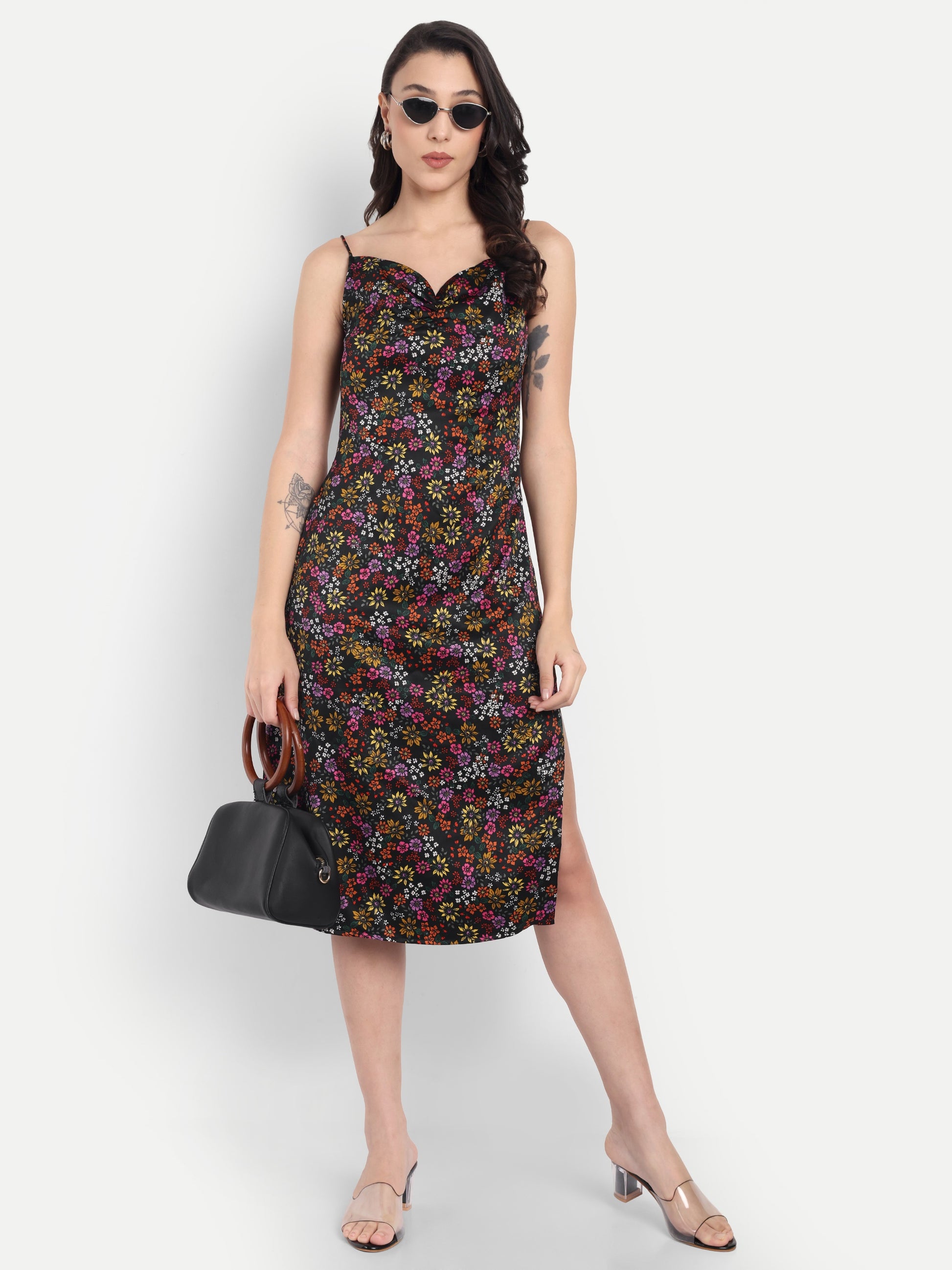 Women's Sleeted Dress | Long Sleeveless |